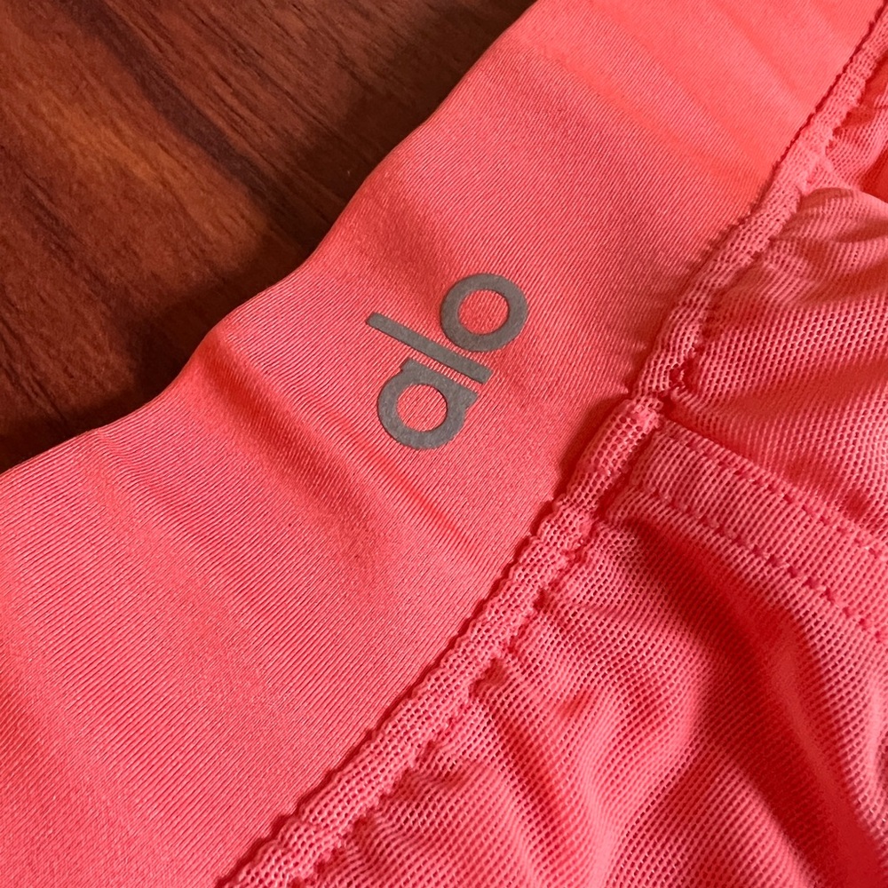 ALO Yoga Coral Mesh Mini Skirt